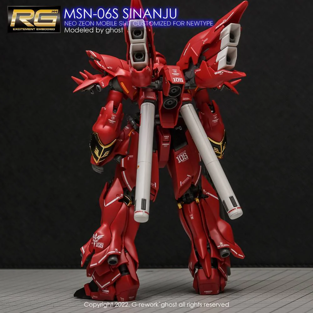 G-REWORK Decal RG22 RG Sinanju - Image 7