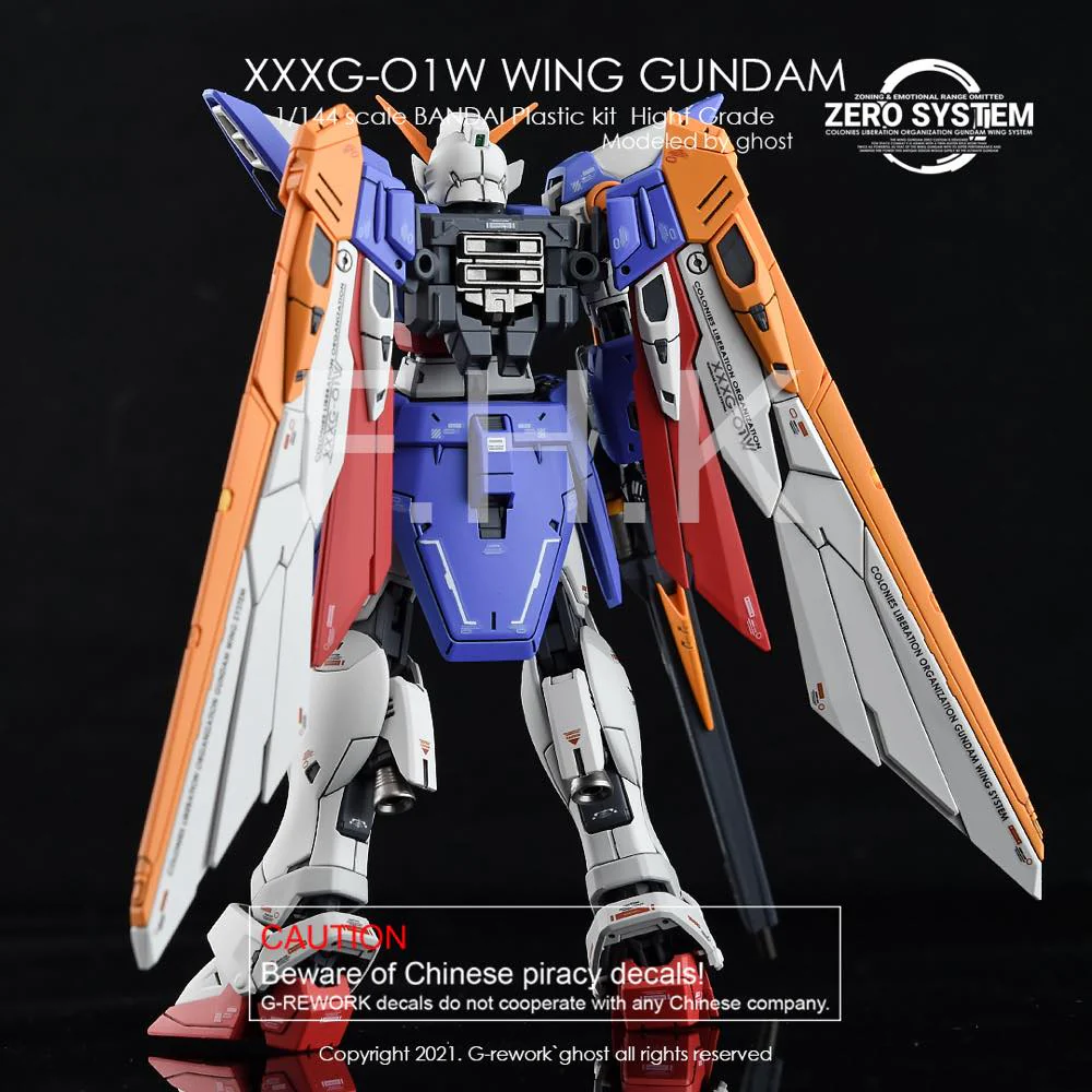 G-REWORK Decal RG35 RG Wing Gundam TV Ver. - Image 4