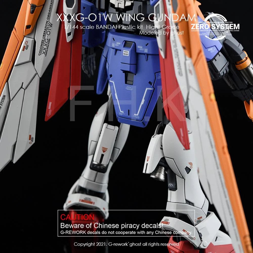 G-REWORK Decal RG35 RG Wing Gundam TV Ver. - Image 5