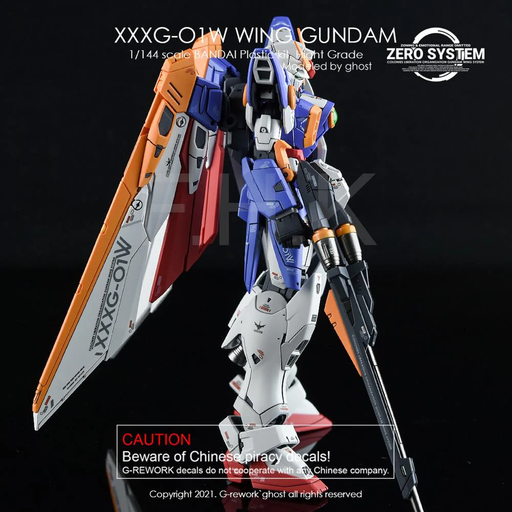 G-REWORK Decal RG35 RG Wing Gundam TV Ver. - Image 6