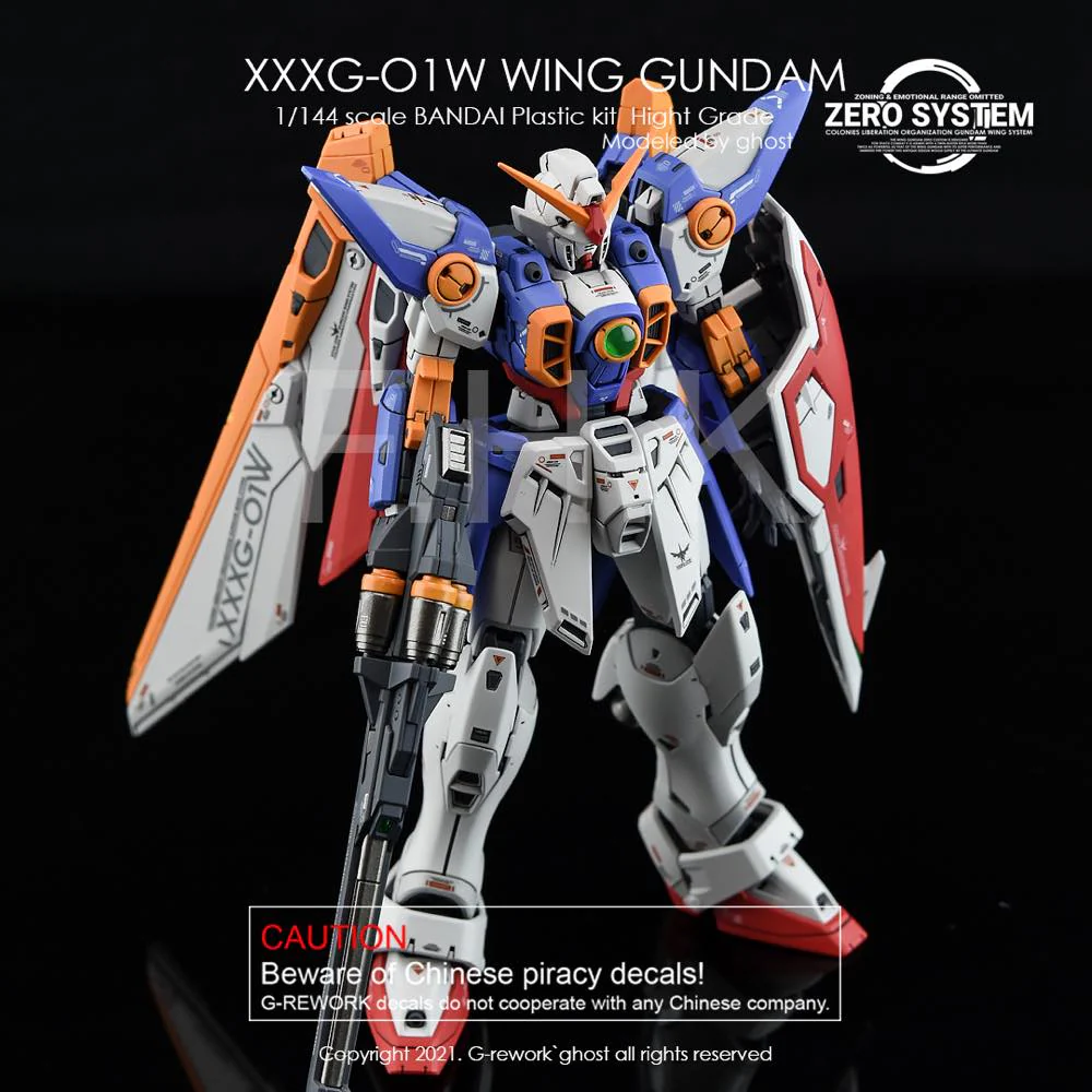 G-REWORK Decal RG35 RG Wing Gundam TV Ver. - Image 7