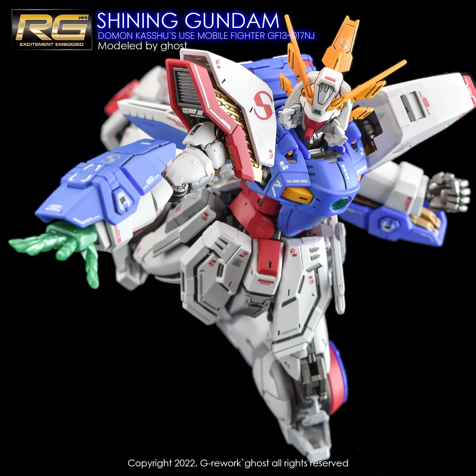 G-REWORK Decal RG42 RG Shining Gundam - Image 10