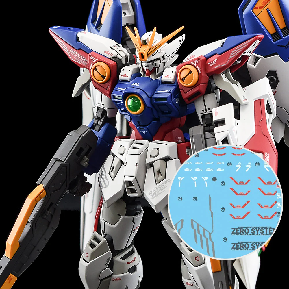 G-REWORK Decal RG43 RG Wing Gundam Zero