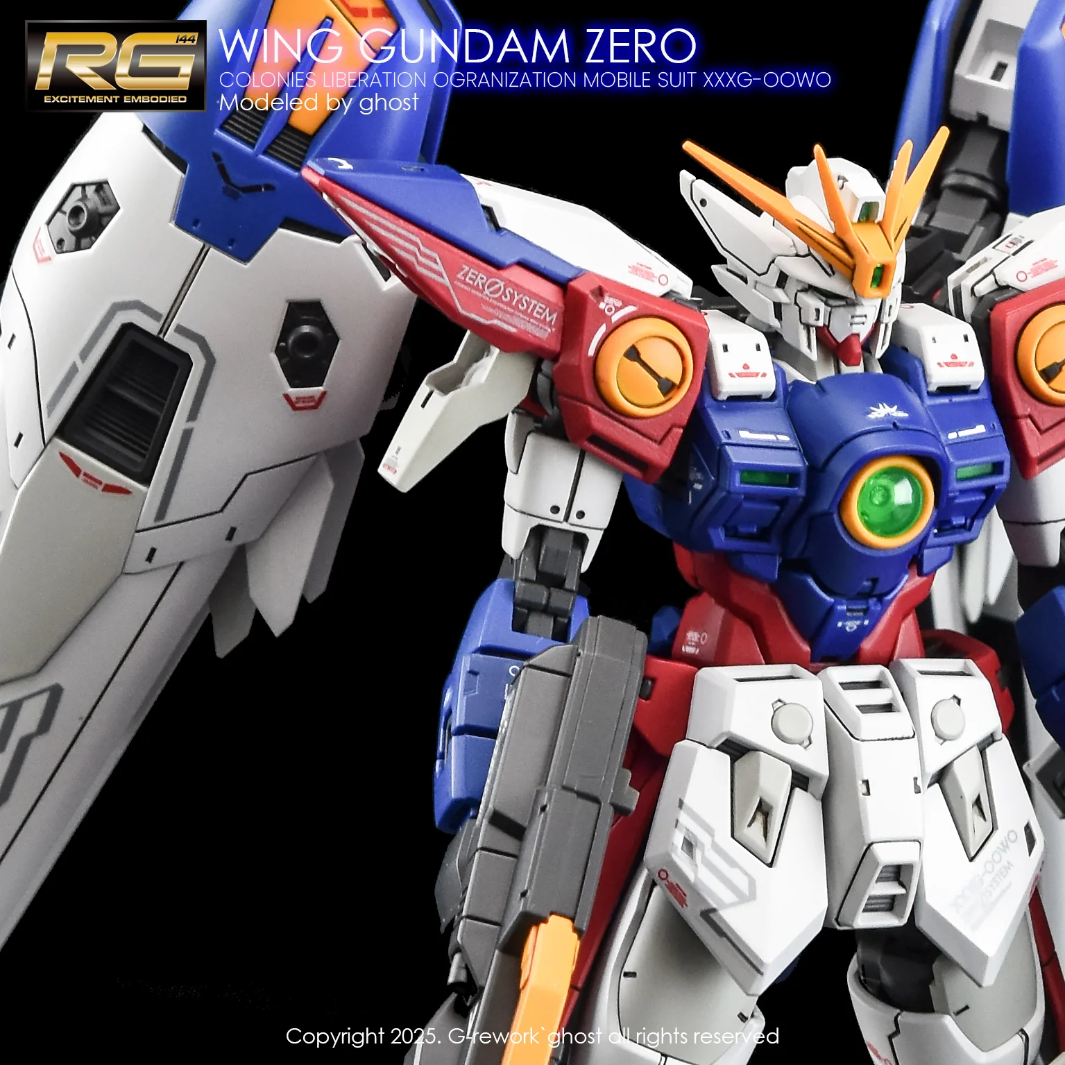 G-REWORK Decal RG43 RG Wing Gundam Zero - Image 10