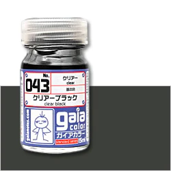 G043 Gaia Clear Black