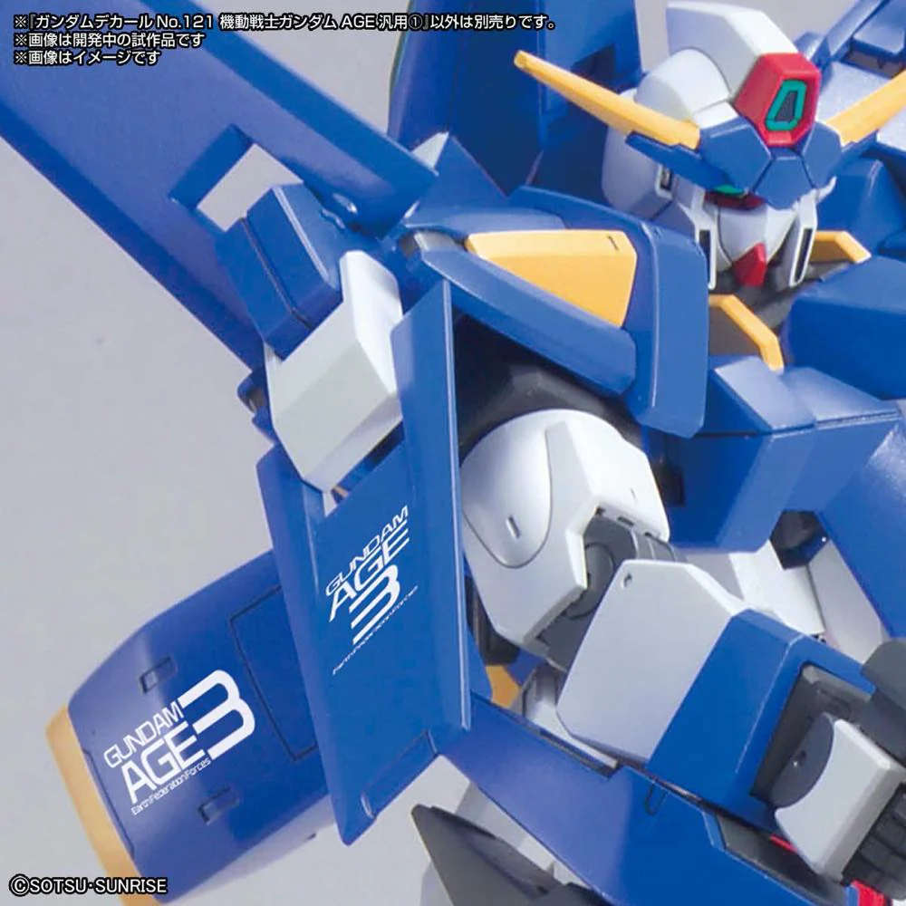 GD-121 HG Gundam AGE Series Decal - Image 5