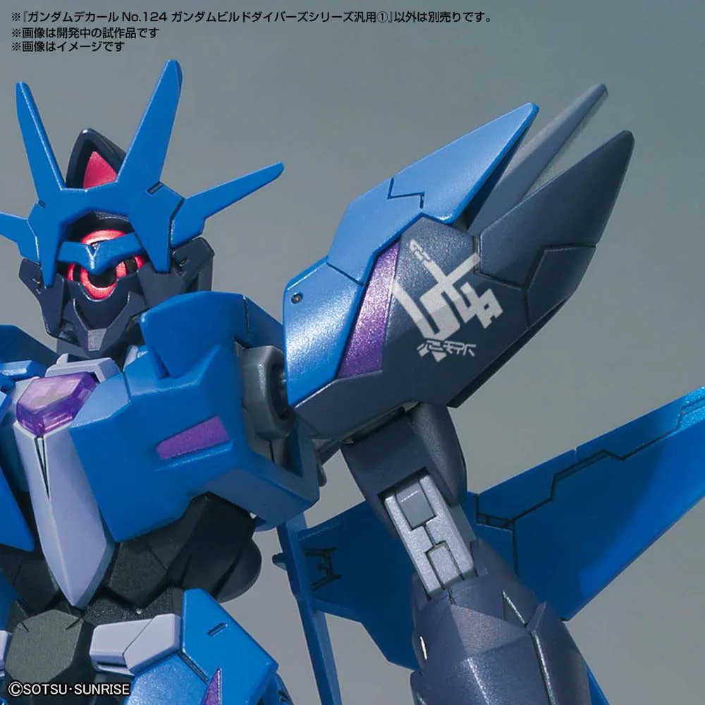 GD-124 HG Gundam Build Divers Decal - Image 5