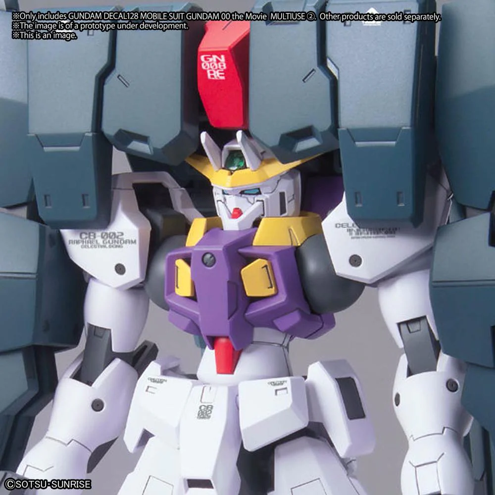 GD-128 Mobile Suit Gundam 00 The Movie 2 Decal - Image 3