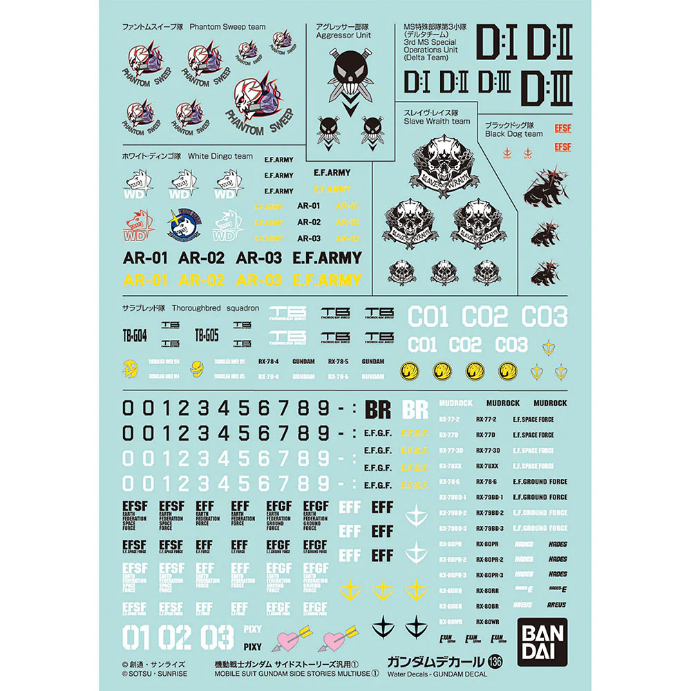 GD-136 Mobile Suit Gundam Side Story General 1