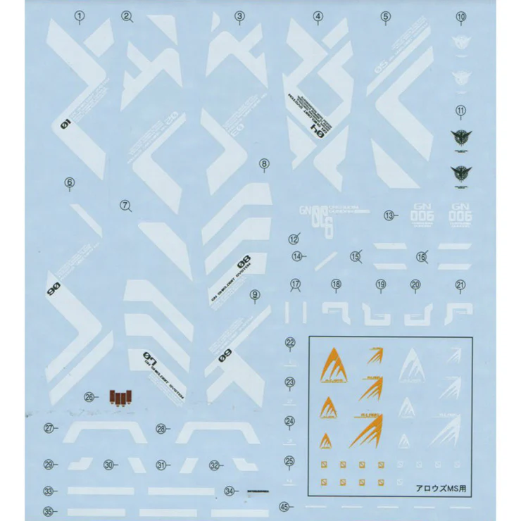 GD-64 1/100 Cherudim Gundam Decal