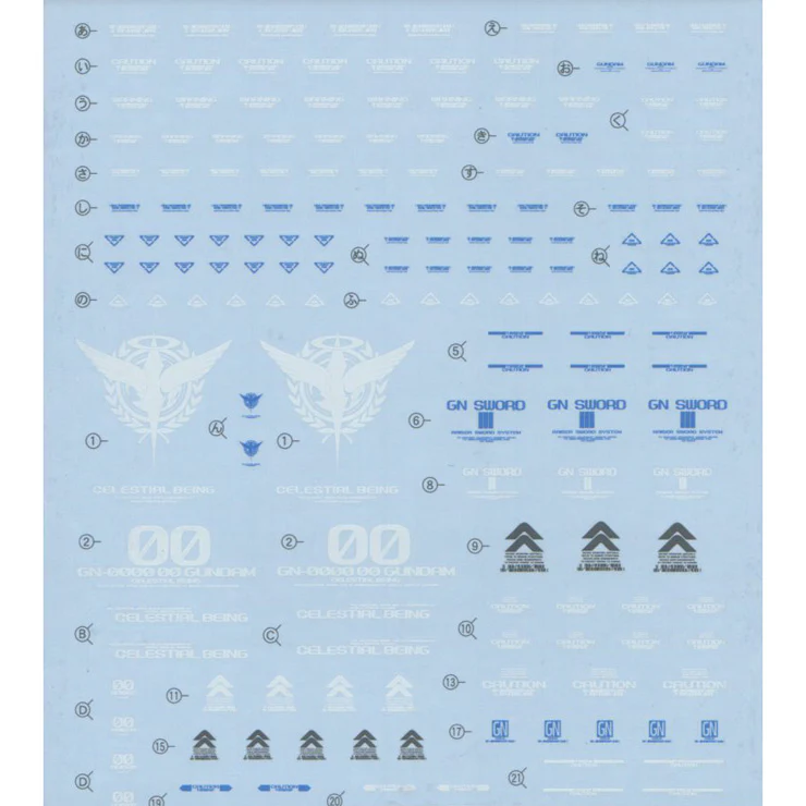 GD-77 PG 00 Raiser Decal