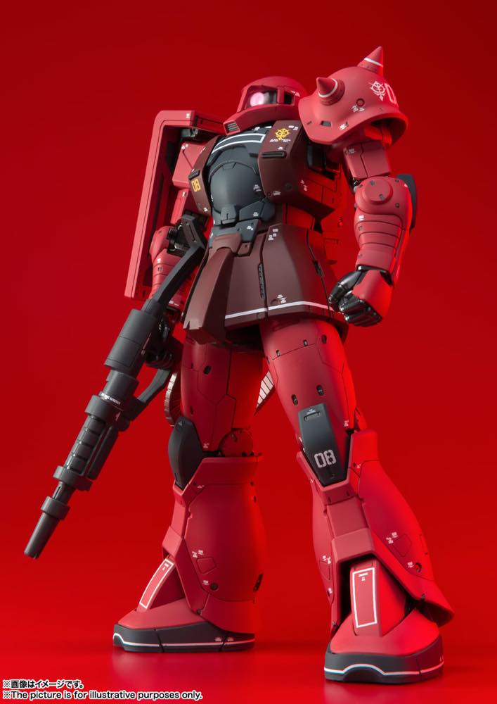 GFFMC MS-05S Zaku I Char Custom Metal Composite - Image 10