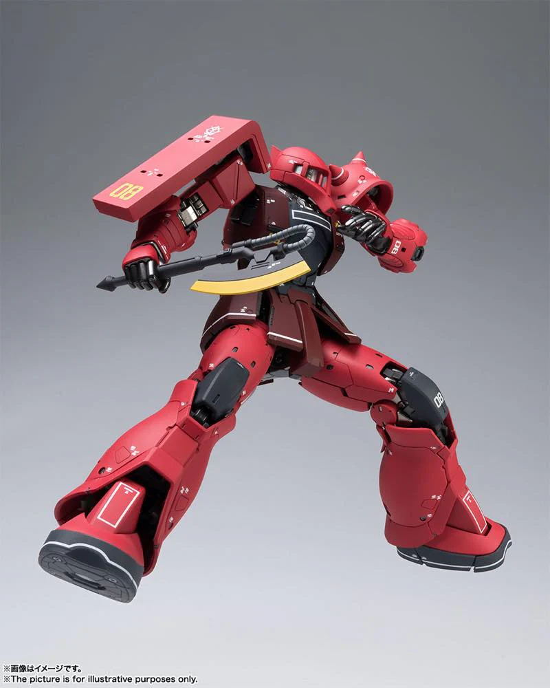GFFMC MS-05S Zaku I Char Custom Metal Composite - Image 5
