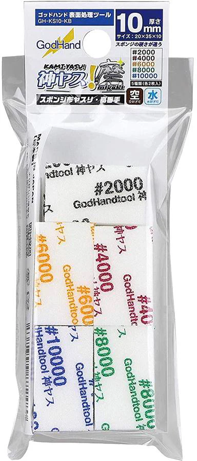 GH-KS10-KB Ultra Fine Sanding Sponge Assortment 10mm - Image 15