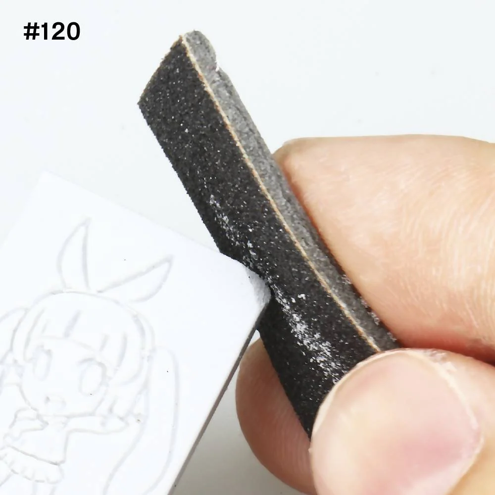GH-KS2-P120 Sanding Sponge P120 2mm (5 pieces) - Image 3