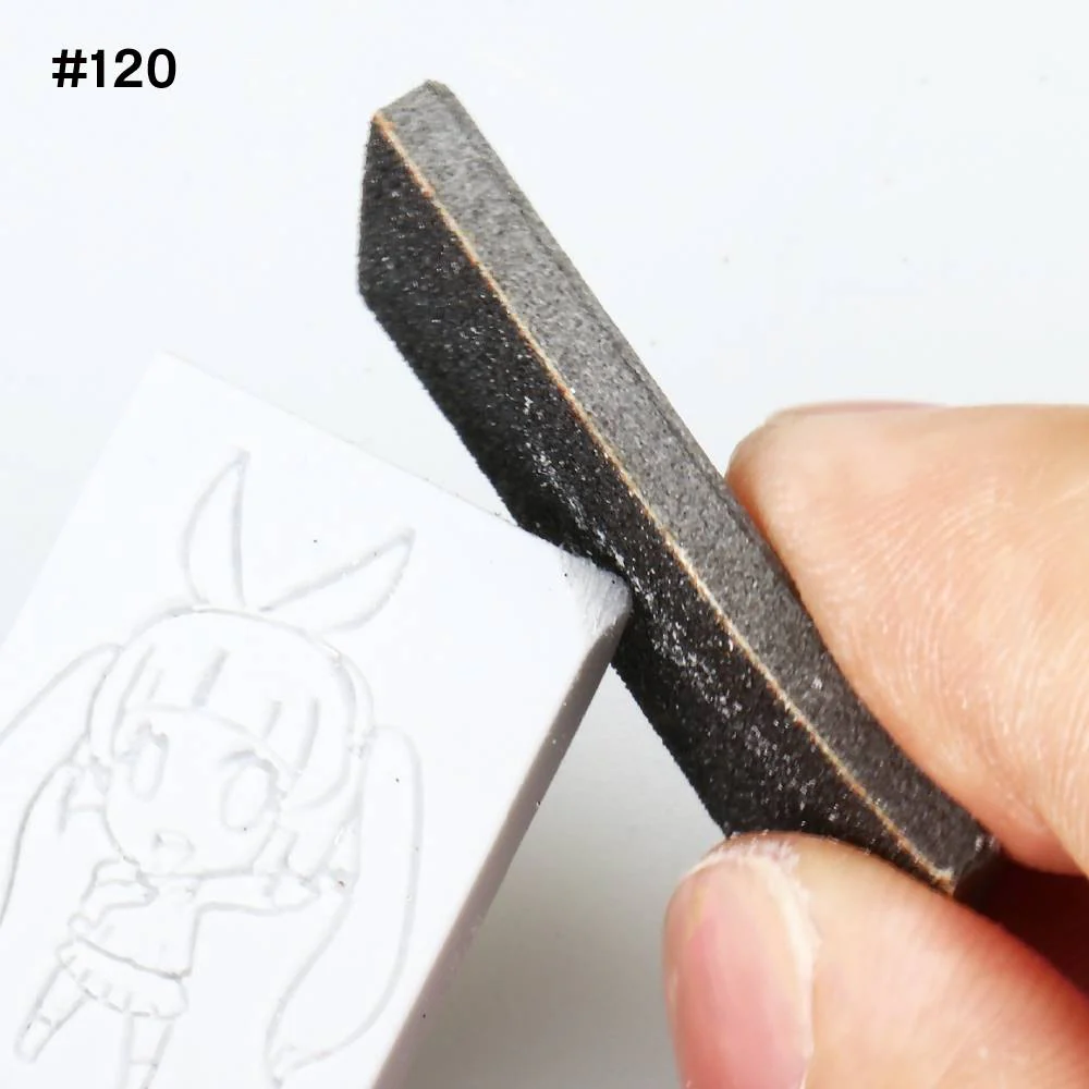 GH-KS3-P120 Sanding Sponge P120 3mm (5 pieces) - Image 3