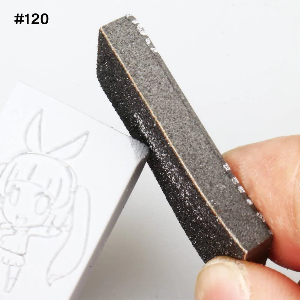 GH-KS5-P120 Sanding Sponge P120 5mm (4 pieces) - Image 3