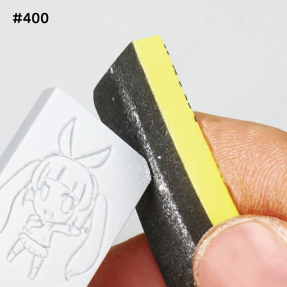 GH-KS5-P400 Sanding Sponge P400 5mm (4 pieces) - Image 3