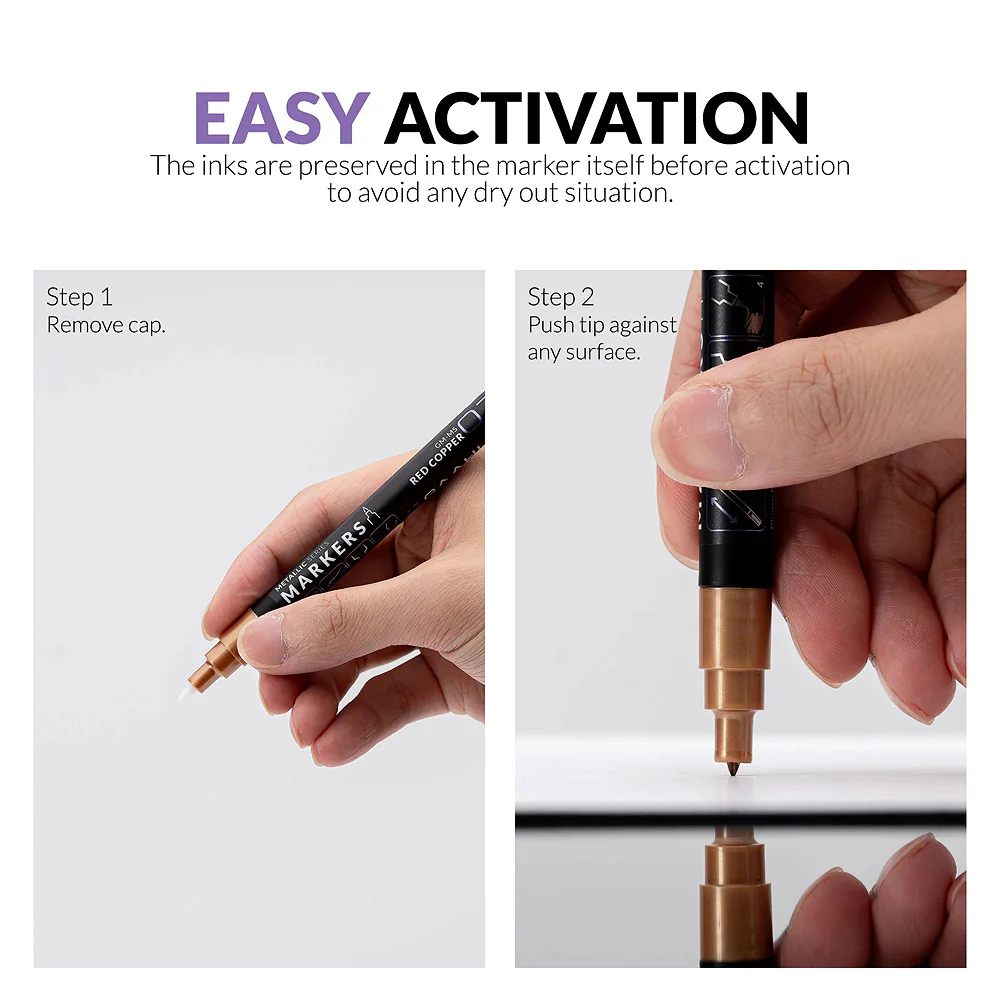 GM-MS06 Zirconium Black Marker - Image 5