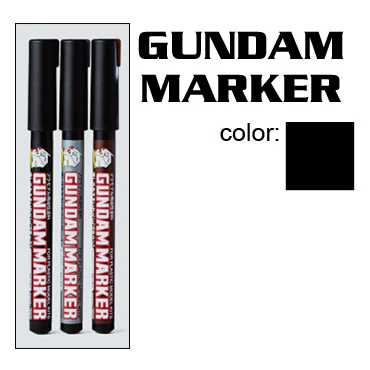 GM 301P Pour Type Black Gundam Marker