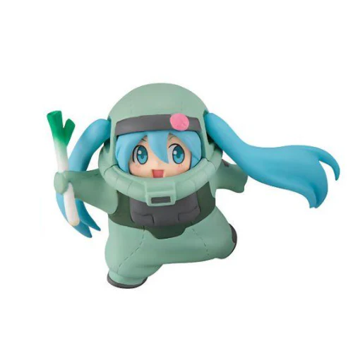Gundam 45th x Hatsune Miku Capsule Toy A: Zaku II (Green Onion)