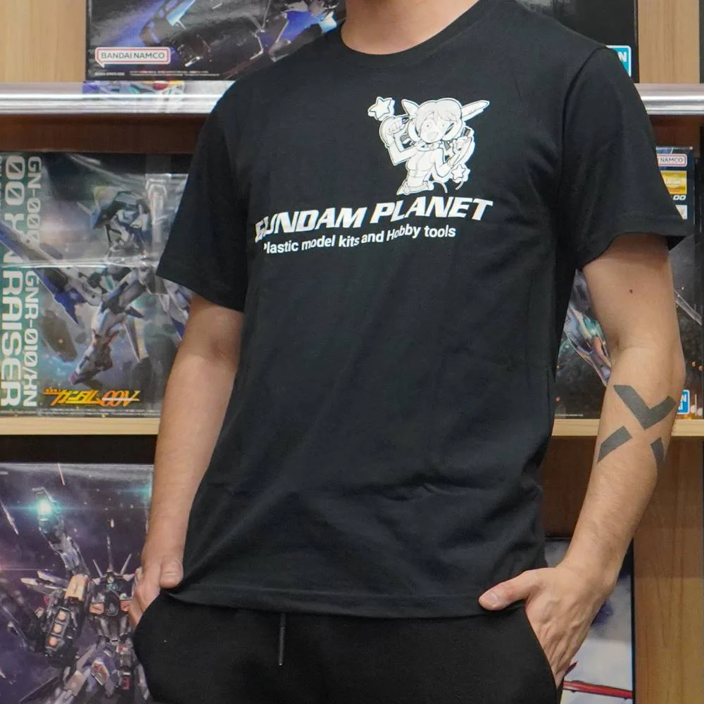 Gundam Planet Logo T-Shirt - Image 7