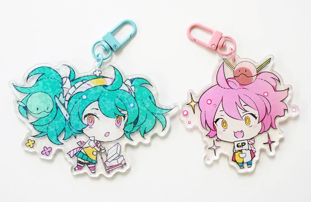 Gundam Planet Mascot Charm "Chibi Plum Cosmo" (3-inch, Cherry Blossom) - Image 3