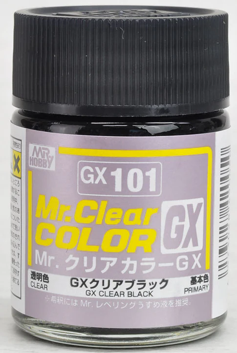 GX101 Mr. Color GX Clear Black - Image 2