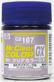 GX107 Mr. Color GX Clear Purple - Image 2