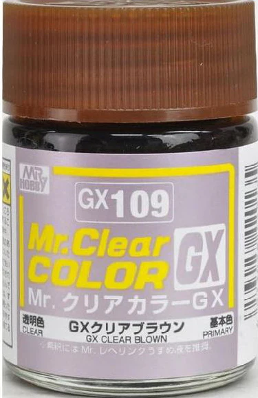GX109 Mr. Color GX Clear Brown - Image 2