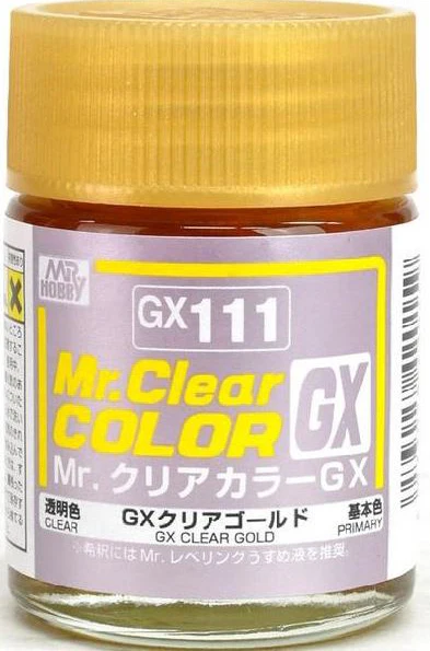 GX111 Mr. Color GX Clear Gold - Image 2