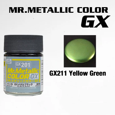 GX211 Mr. Metallic Color GX Metal Yellow Green