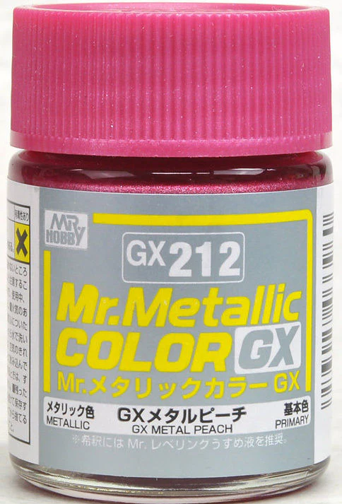 GX212 Mr. Metallic Color GX Metal Peach - Image 2