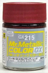GX215 Mr. Metallic Color GX Metal Bloody Red - Image 2