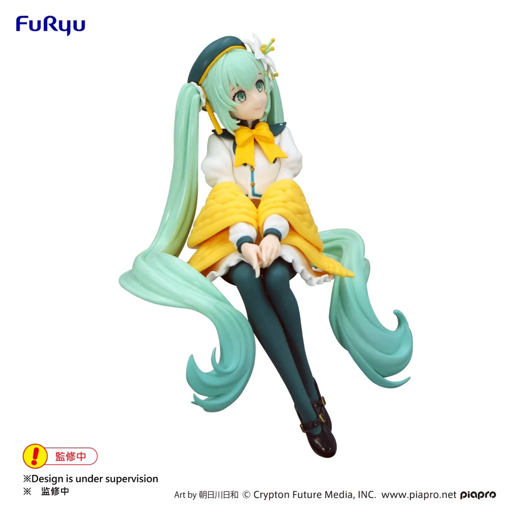 Noodle Stopper Figure: Hatsune Miku Flower Fairy Lily White Ver. - Image 5