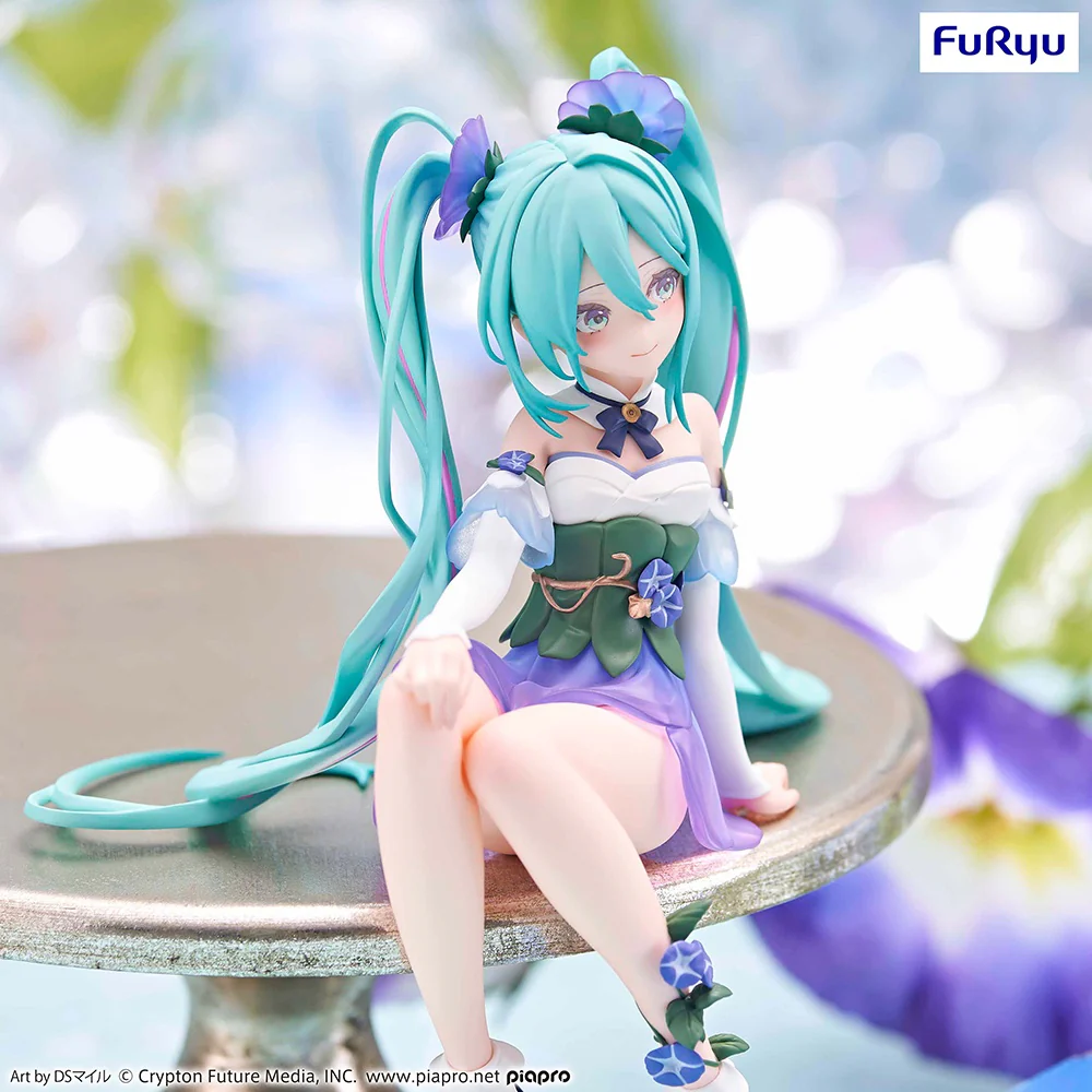 Noodle Stopper Figure: Hatsune Miku Flower Fairy Morning Glory Ver. - Image 10