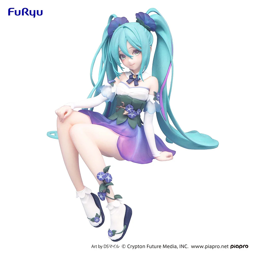 Noodle Stopper Figure: Hatsune Miku Flower Fairy Morning Glory Ver. - Image 2