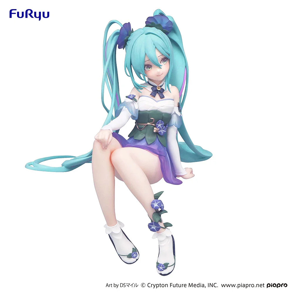 Noodle Stopper Figure: Hatsune Miku Flower Fairy Morning Glory Ver. - Image 3
