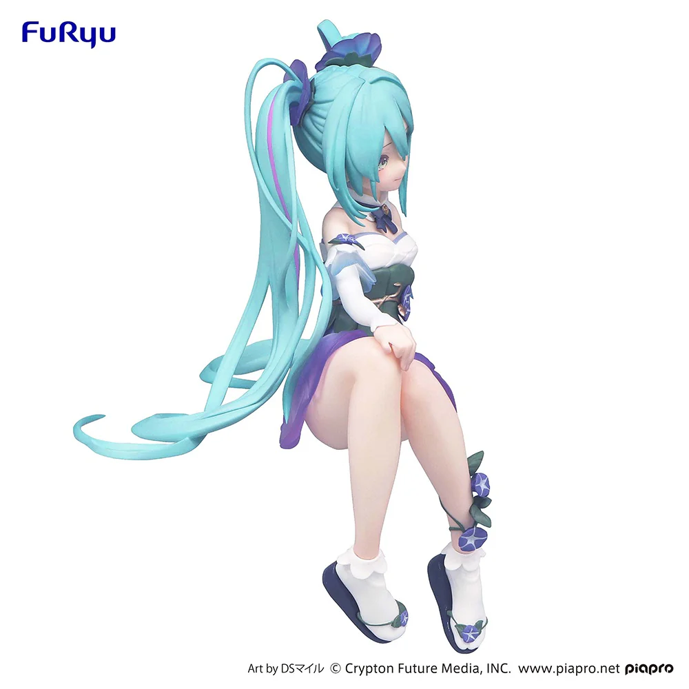 Noodle Stopper Figure: Hatsune Miku Flower Fairy Morning Glory Ver. - Image 4