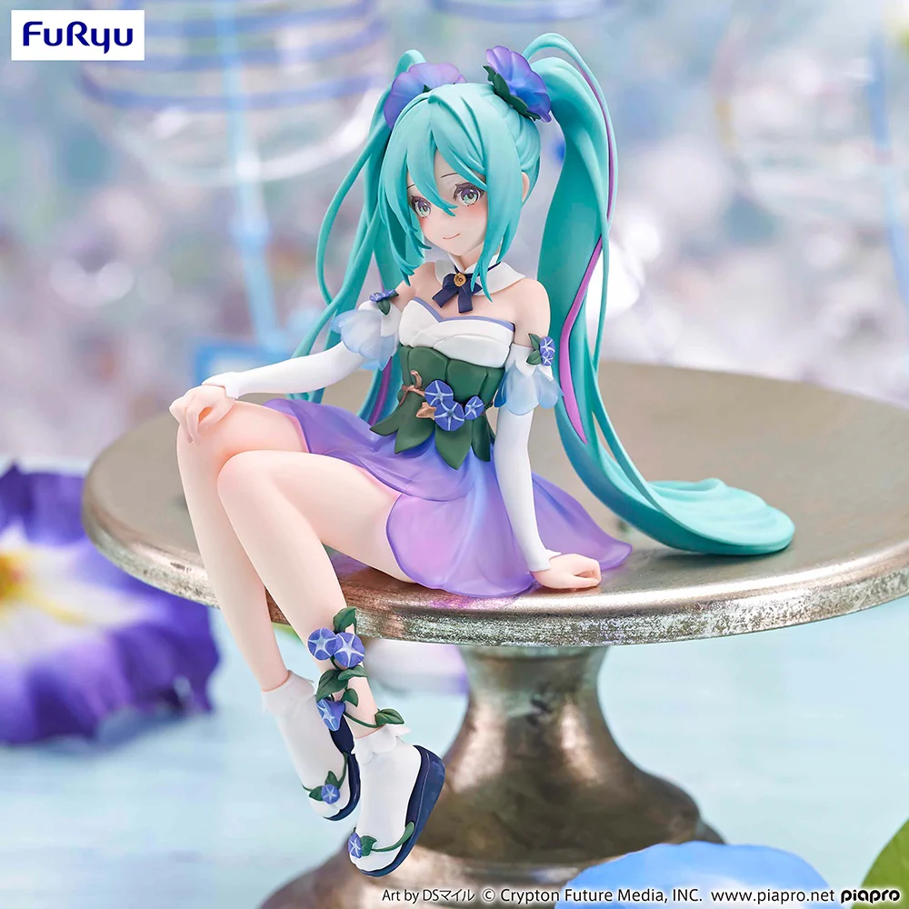 Noodle Stopper Figure: Hatsune Miku Flower Fairy Morning Glory Ver. - Image 7