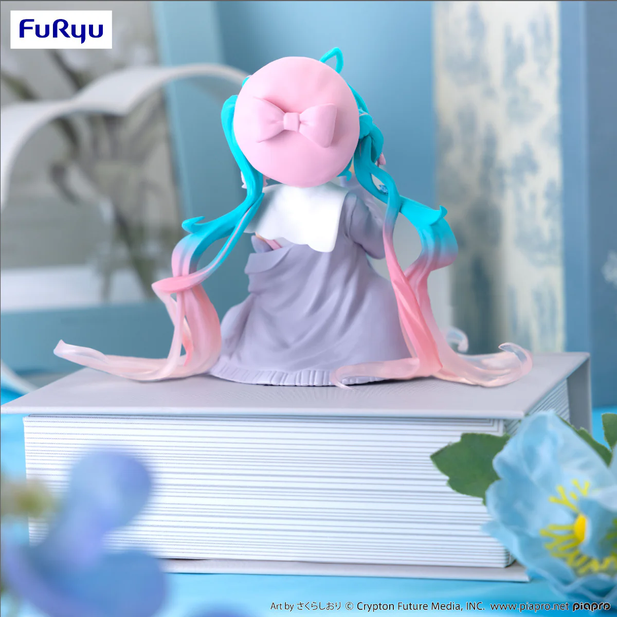 Noodle Stopper Figure: Hatsune Miku Love Sailor Grey Color Ver. - Image 6