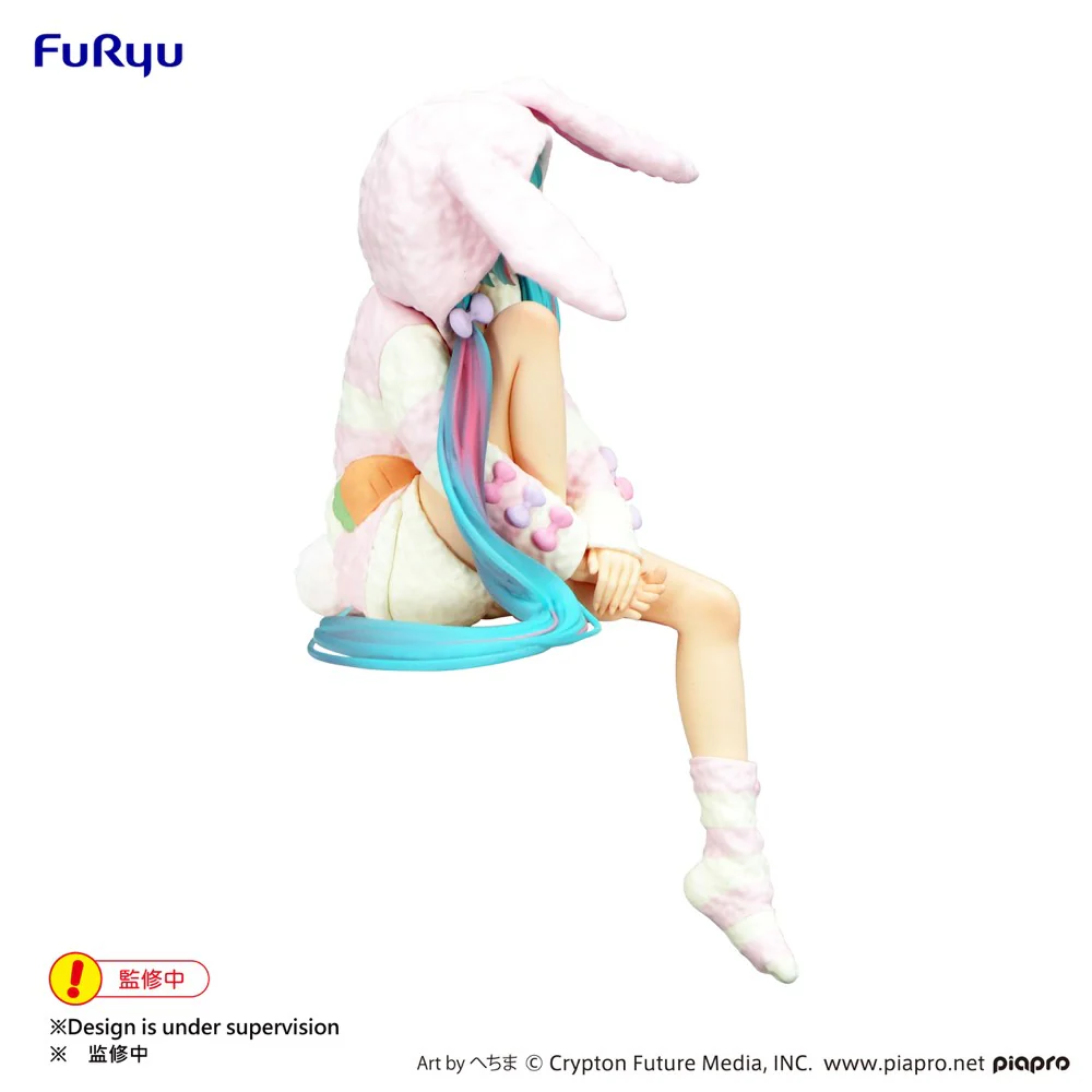 Noodle Stopper Figure: Hatsune Miku Rabbit Ear Hood Pajama Ver. - Image 4
