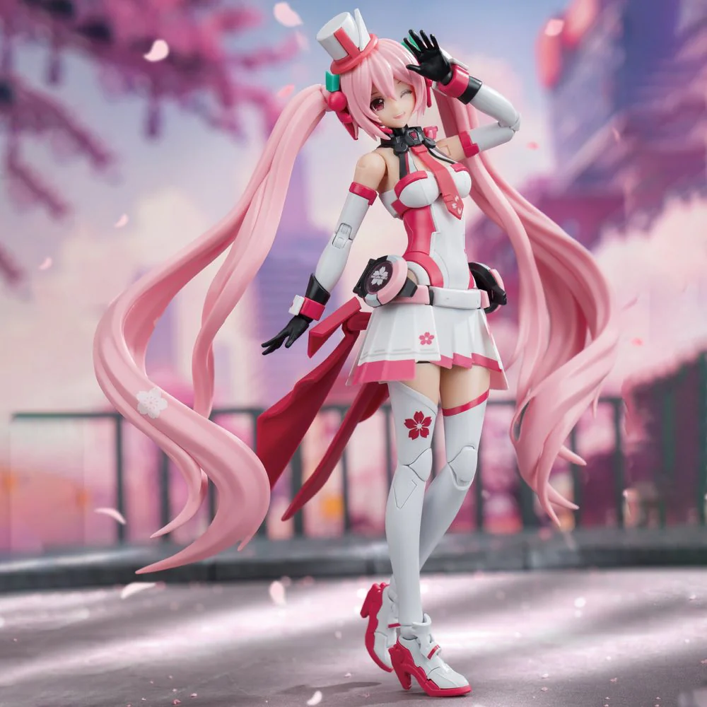 Hatsune Miku "Sakura Mirai Pink Sonic Boom Ver." Model Kit