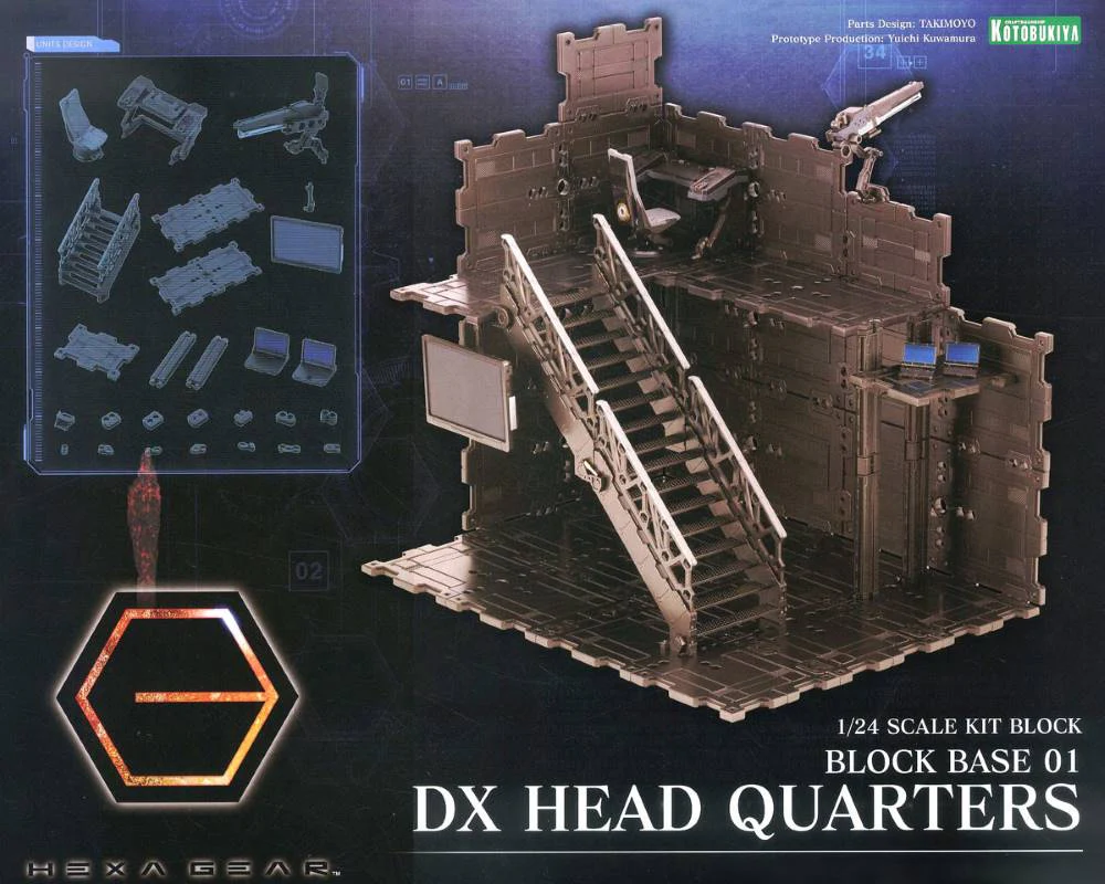 Hexa Gear HG060 Block Base 01 DX Head Quarters - Image 27