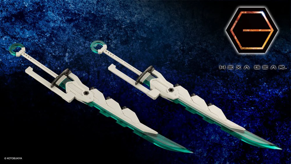 Hexa Gear HG148 Booster Pack 016 Supersized Tactical Swords Cartridge Model "Suiun" - Image 2