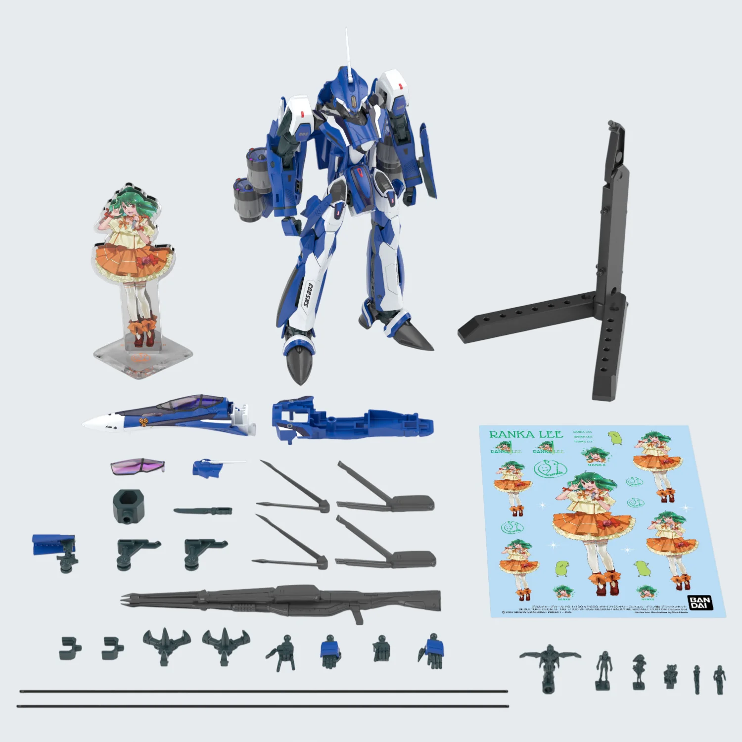 HG 1/100 VF-25G Messiah Valkyrie Michael Custom Deluxe Set