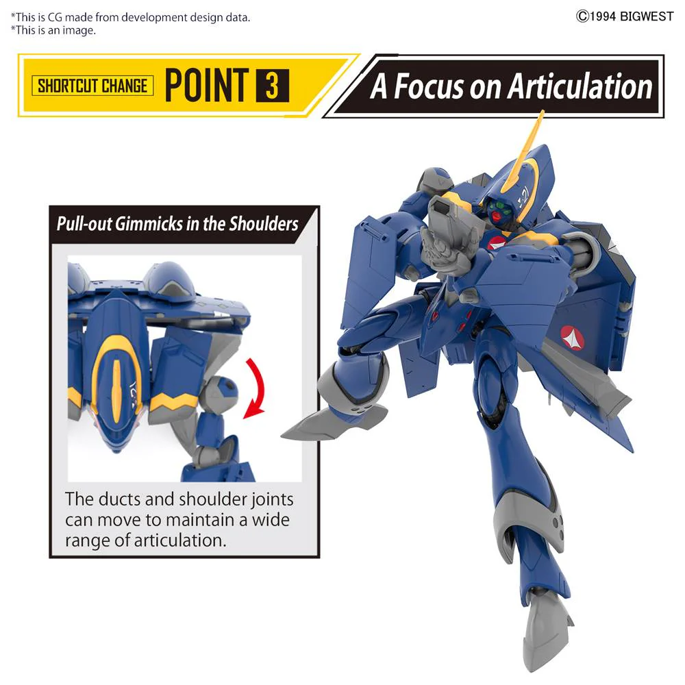HG 1/100 YF-21 (Guld Goa Bowman Use) - Image 16