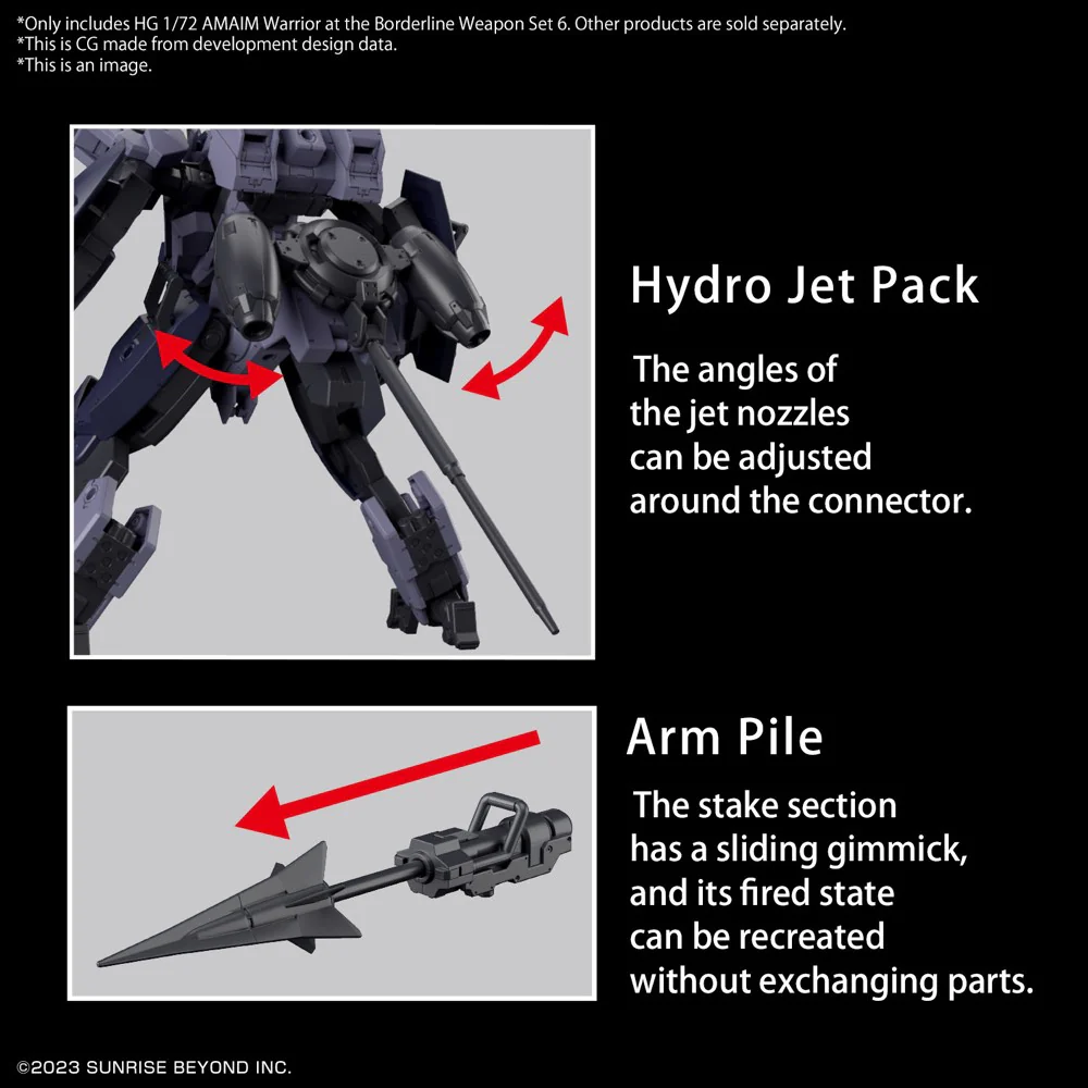 HG 1/72 Kyoukai Senki Weapon Set 6 - Image 10