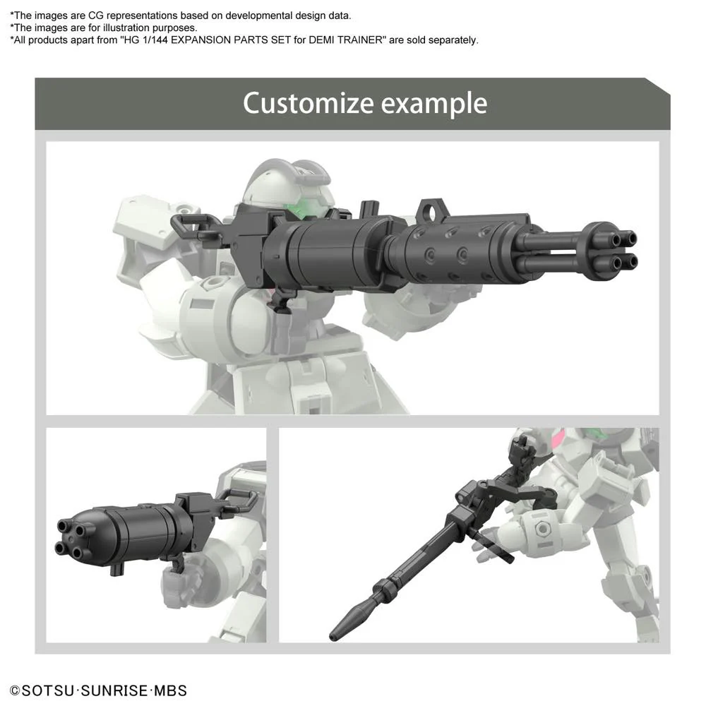 HG Expansion Parts Set for Demi Trainer - Image 10