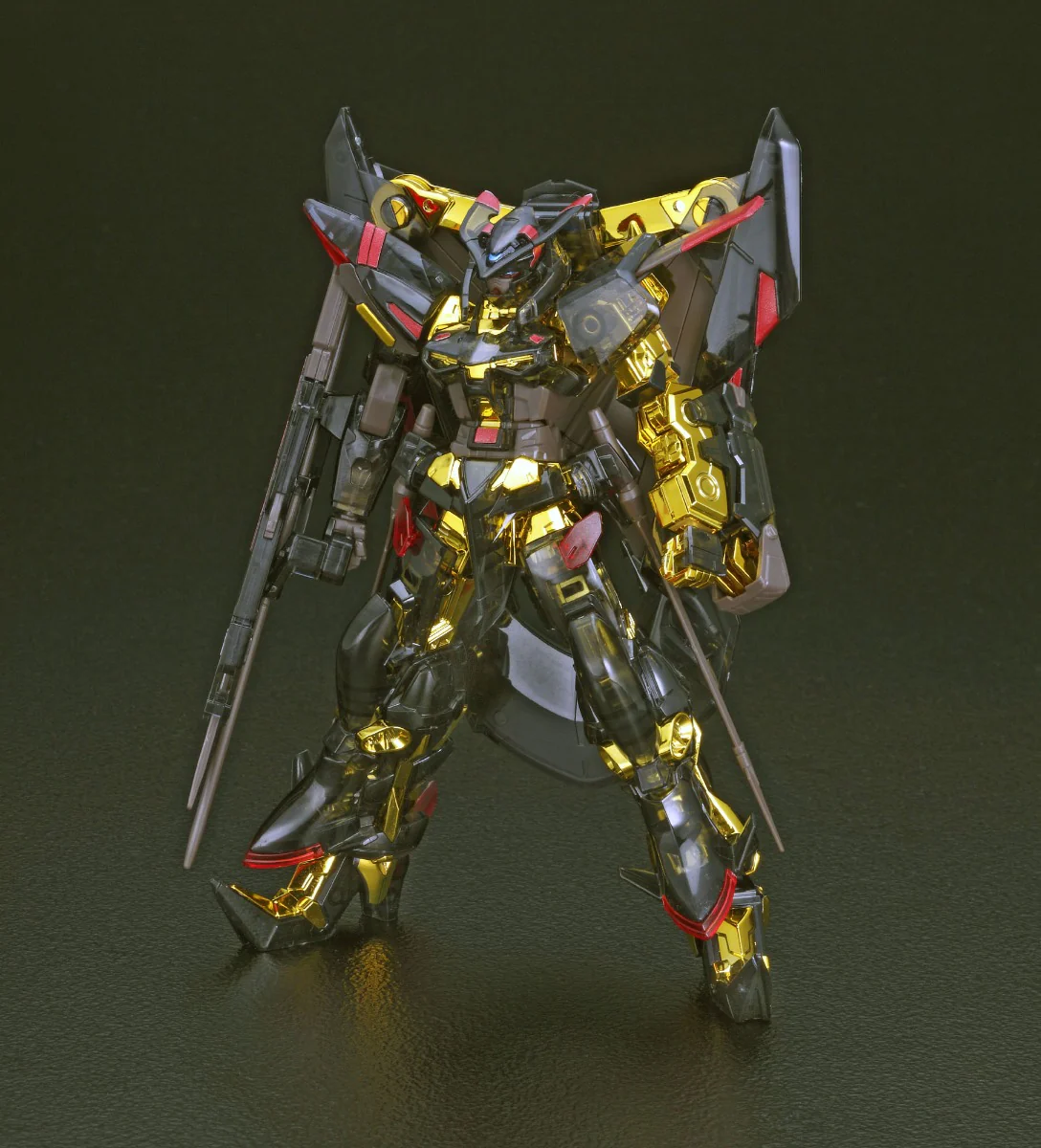 HG Gundam Astray Gold Frame Amatsu Mina Mechanical Frame/Clear Ver. - Image 2